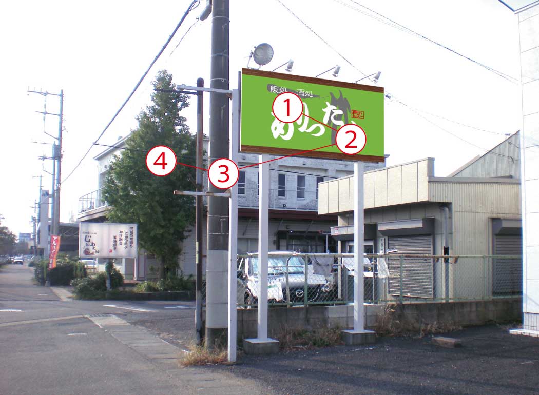 デザイン例　ピクトサイン